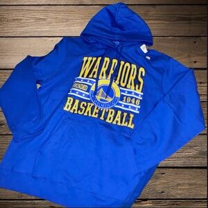 NWT NBA Golden State Warriors Ultra Game "Founded 1946" Blue Hoodie